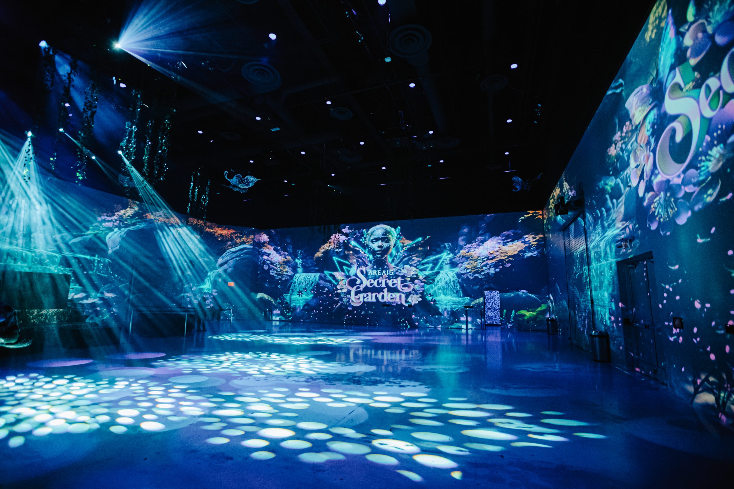 360° Secret Garden Branded Scene for The Portal at AREA15